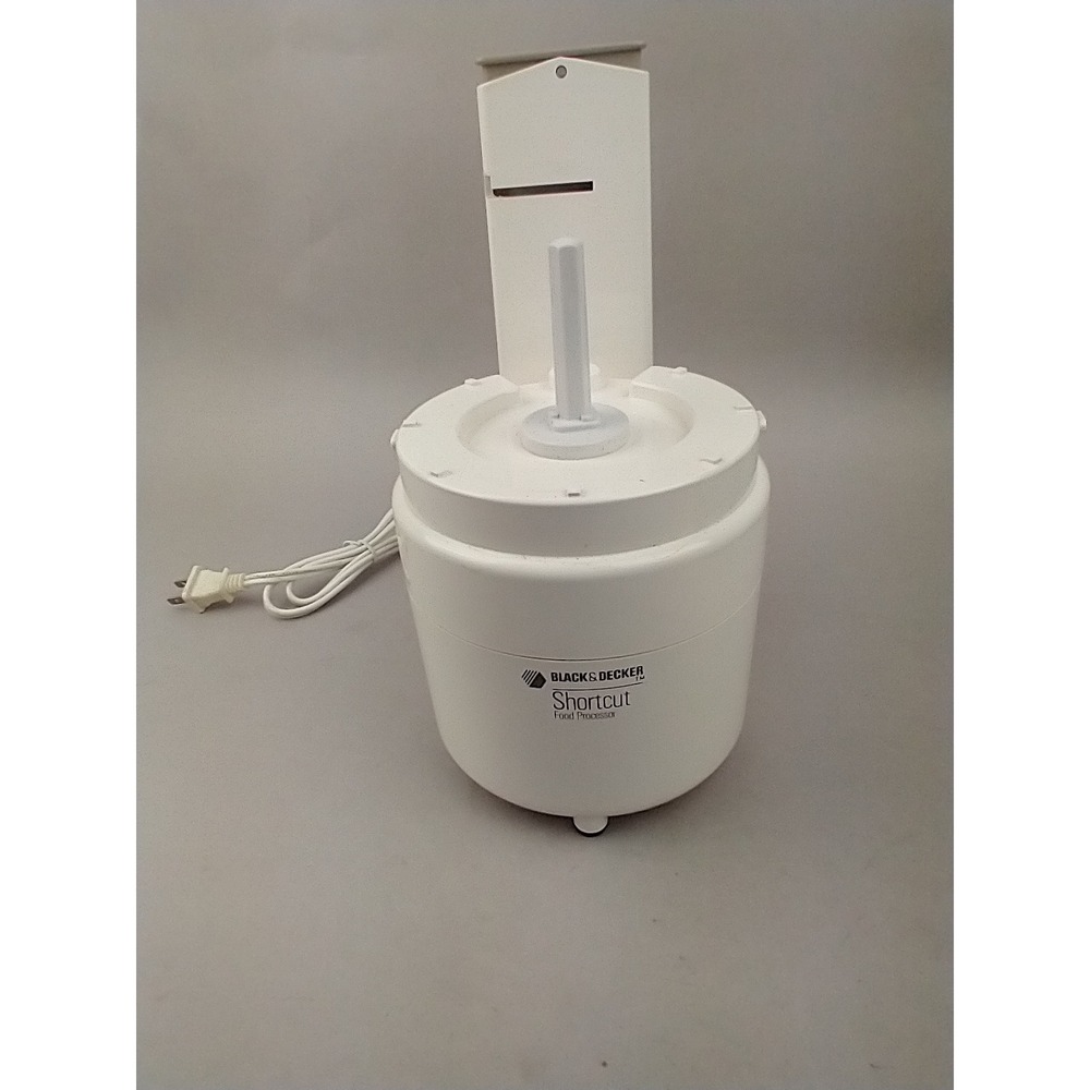 Black & Decker Shortcut Food Processor White Motor Base Only F1-CFP-10 Vintage